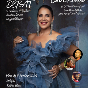 Concert-débat de Carole Venutolo vendredi 21 février 2025 à partir de 20h00 à l'Auditorium